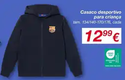 kik Casaco desportivo para criança promoção