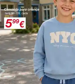 kik Camisola para criança promoção