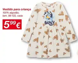 kik Vestido para criança bluey promoção