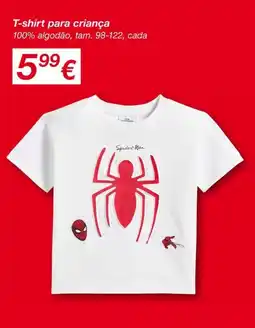 kik T-shirt para criança promoção