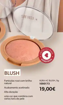 O Boticário Aura hc blush, promoção