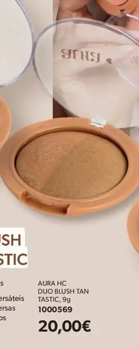 O Boticário Aura hc duo blush tan tastic, promoção