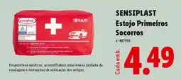 Lidl SENSIPLAST Estojo Primeiros Socorros promoção