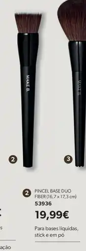 O Boticário Pincel base duo fiber promoção