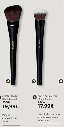 O Boticário Pincel para blush promoção