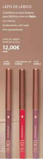 O Boticário Lápis de lábios aura hc,0, promoção