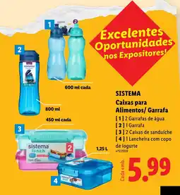 Lidl Sistema Caixas para Alimentos/ Garrafa promoção