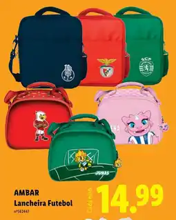 Lidl Ambar lancheira futebol promoção