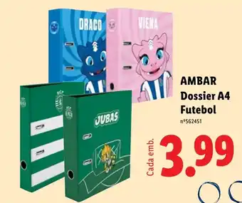 Ambar dossier a4 futebol