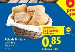 Lidl com - bola de mistura promoção