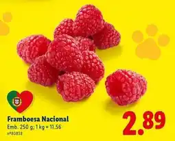 Lidl Nacional - framboesa promoção