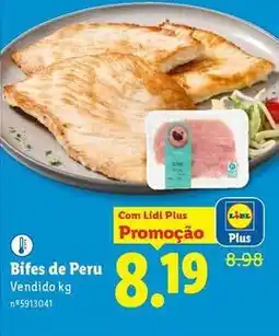 Lidl com - bifes de peru promoção