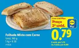 Lidl com - folhado misto com carne promoção