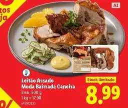 Lidl Leiteo assado moda bairrada caneira promoção