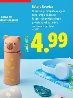 Lidl com - estojo escolar promoção