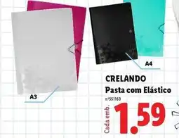 Lidl com - pasta com elástico promoção