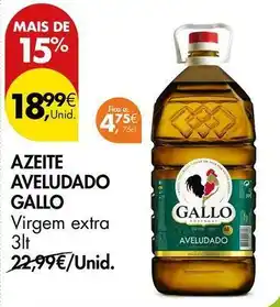 Pingo Doce Gallo - azeite aveludado promoção