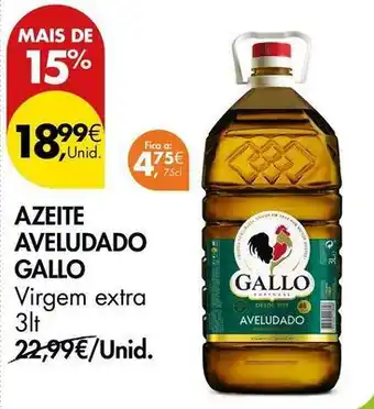Pingo Doce Gallo - azeite aveludado promoção