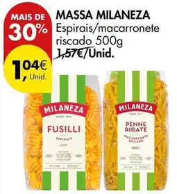Pingo Doce Milaneza - massa promoção