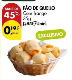 Pingo Doce com - pão de queijo promoção