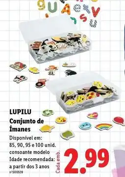 Lidl Lupilu - conjunto de imanes promoção