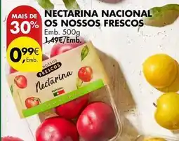 Pingo Doce Nacional - nectarina os nossos frescos promoção