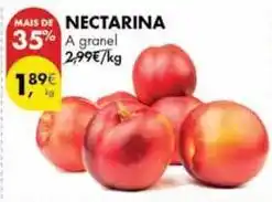 Pingo Doce A+ - nectarina promoção