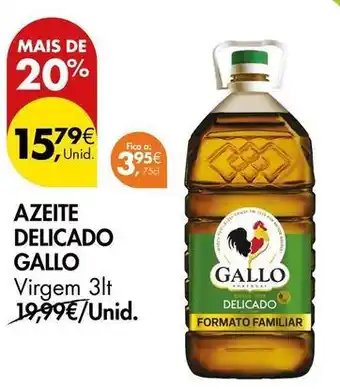 Pingo Doce Gallo - azeite delicado promoção