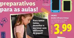 Lidl As - quadra led para crianza promoção
