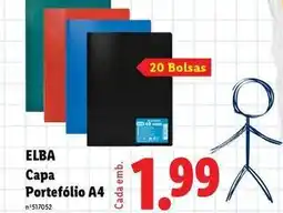 Lidl Capa portefoilo a4 promoção
