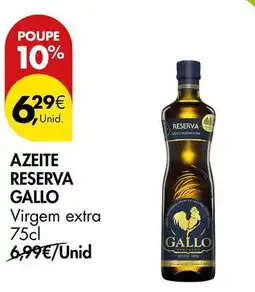 Pingo Doce Gallo - azeite reserva promoção