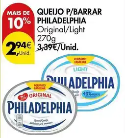Pingo Doce Philadelphia - queijo p/ barrar promoção