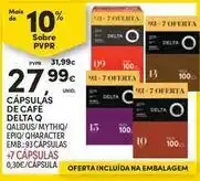 Continente Bom dia Delta q - cápsulas de café promoção
