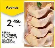 Continente Bom dia Continente - perna de frango promoção