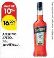 Pingo Doce Aperol - aperitivo promoção