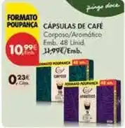 Pingo Doce Cápsulas de café promoção