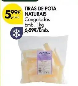 Pingo Doce Naturnés - tiras de pota promoção