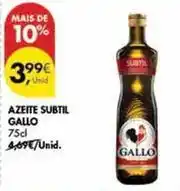 Pingo Doce Gallo - azeite promoção