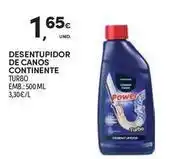 Continente Bom dia Continente - desentupidor de canos promoção