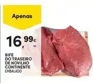Continente Bom dia Continente - bife do traseiro de novilho promoção