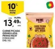 Continente Bom dia Picada - carne granulada promoção