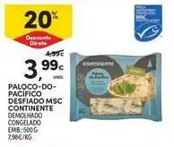 Continente Bom dia Continente - paloco-do-pacífico desfiado msc promoção