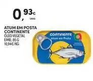 Continente Bom dia Continente - atum em posta promoção