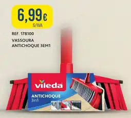 Makro Vileda vassoura antichoque 3em1 promoção
