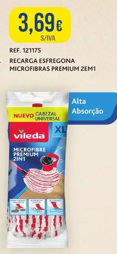 Makro Recarga esfregona microfibras premium 2em1 promoção