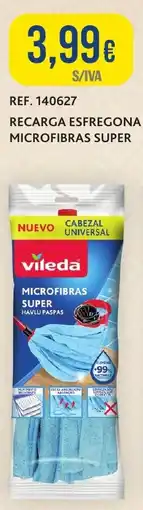 Makro Recarga esfregona microfibras super vileda promoção