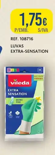 Makro luvas extra-sensation promoção