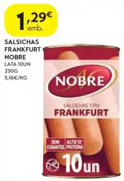 Spar Salsichas frankfurt nobre promoção
