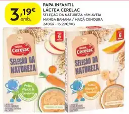 Spar Papa infantil láctea cerelac promoção
