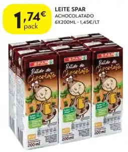 Spar Leite spar achocolatado promoção